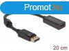 DeLock Adapter DisplayPort 1.2 male to HDMI female 4K Passiv