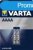 Elem, AAAA, LR61, 1,5V, 2 db, VARTA