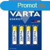 Elem AAA mikro LR03 Energy 4 db/csomag, Varta 