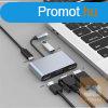 BLACKBIRD 5in1 Dokkol USB-C - USB, PD, HDMI, VGA, DP