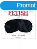  Satin Love Mask  Black 