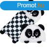 Fluffaluff panda pets ultra puha szunykl plss prna ? t