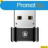 Baseus USB-C USB-A Adapter Black