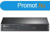 TP-Link TL-SG1008P 8x Gigabit Desktop Switch kapcsol, Feket