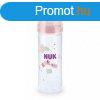 Baba cumisveg NUK LOVE 250 ml, 6-18 h rzsaszn