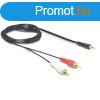 Delock Kbel - 84000 (3.5mm Jack > 2xRCA apa/apa, 1,5m)