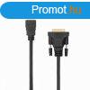 SBOX HDMI Male - DVI (24+1) Male cable 2m Black