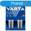 Varta akkumultor Ultra Lithium AAA / Micro 4 darab