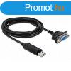 Delock USB 2.0 soros RS-232 adapterhez kompakt soros konnekt