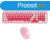 MOFI Baby Bear Wireless Keyboard + Mouse Set (pink)