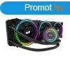 Darkflash TR360 AiO RGB 3x CPU folyadkht, 120x120 (fekete