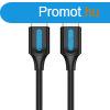 USB 2.0 cable Vention COJBH 2A 2m Black PVC