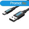 USB 2.0 A to Mini-B cable Vention COMBC 0.25m Black PVC