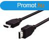 HDMI to HDMI 2.0 PVC RayCue cable, 2m (black)