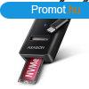 AXAGON ADM2-CM USB-C 10Gbps M.2 NVMe & SATA SSD Adapter