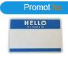 WARAGOD FELVARR Hello My Name is PVC Patch Blue