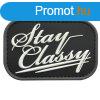 WARAGOD FELVARR Stay Classy Swat PVC Patch Black and White