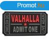 WARAGOD Valhalla Admit PVC rtt, fekete