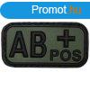 WARAGOD vrcsoport tapasz 3D, AB pozitv fekete 5x2,5cm