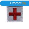 WARAGOD FELVARR Embroidery Cross Medic Patch White and Red