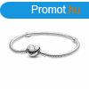 Ni karkt Pandora HEART CLASP SNAKE CHAIN BRACELET MOST 73