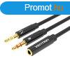 Audio kbel 2x 3,5 mm-es frfi 4 plus ni 3,5 mm Vention B