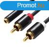 Kbel Audio 3.5mm Female to 2x RCA Male Vention VAB-R01-B100