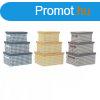 Halmozhat Rendszerez Doboz Kszlet DKD Home Decor Szrke K