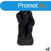 Dekoratv Figura Gorilla Fekete 20 x 45 x 20 cm (2 egysg) M