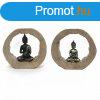 Dekoratv Figura DKD Home Decor Fekete Termszetes Buddha 20