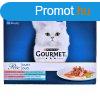 Macska eledel Purina Gourmet Lazac szn Tonhal Hal 12 x 85 g