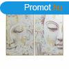 Kp DKD Home Decor Buddha 80 x 4 x 120 cm Keleti (2 egysg) 