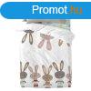 Paplanhuzat-szett HappyFriday Moshi Moshi Rabbit Family Tbb