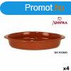 Szervroztnyr Azofra Ftt agyag Ovlis 44 x 26 x 7 cm (4 