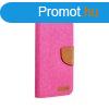 CANVAS Book case for SAMSUNG A34 5G pink