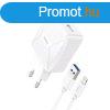 Foneng EU35 2x USB fali tlt USB-Lightning 2.4A kbel (feh