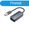 Conceptronic Kbel - ABBY12G (USB-A to RJ-45, 2,5 Gbit, szr