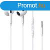 Baseus Encok H17 3.5mm minijack wired headphones white (NGCR