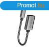 Dudao adapter cable OTG USB 2.0 to USB Type C gray (L15T)