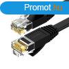 Ugreen NW102 50179 flat LAN Ethernet cable Cat. 6 12m - blac