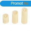 DECORATIVE CANDLE 6000K 100MM 2XAA IVORY