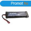 Gens Ace 3300mAh 8.4V NiMH Flat T-Dean akkumultor