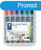 Flipchart marker kszlet, 2 mm, kpos, STAEDTLER "Lumoc