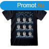 Unisex rvid ujj pl Star Trek Many Mood Of Spock Fekete M