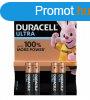 Duracell elem Basic AAA 4db