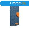 CANVAS Book case for XIAOMI Redmi Note 12 4G navy blue