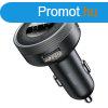 Baseus Enjoy FM transmitter car charger LED 2x USB / 3.5mm j