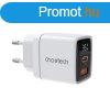 Choetech PD6052 USB-C USB-A PD 35W GaN wall charger with dis