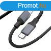 Ugreen US563 USB-C - USB-C cable 60W 5A 1m - black