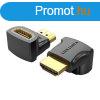 Adapter 90 HDMI Male to Female Vention AIOB0-2, 4K 60Hz, 2p